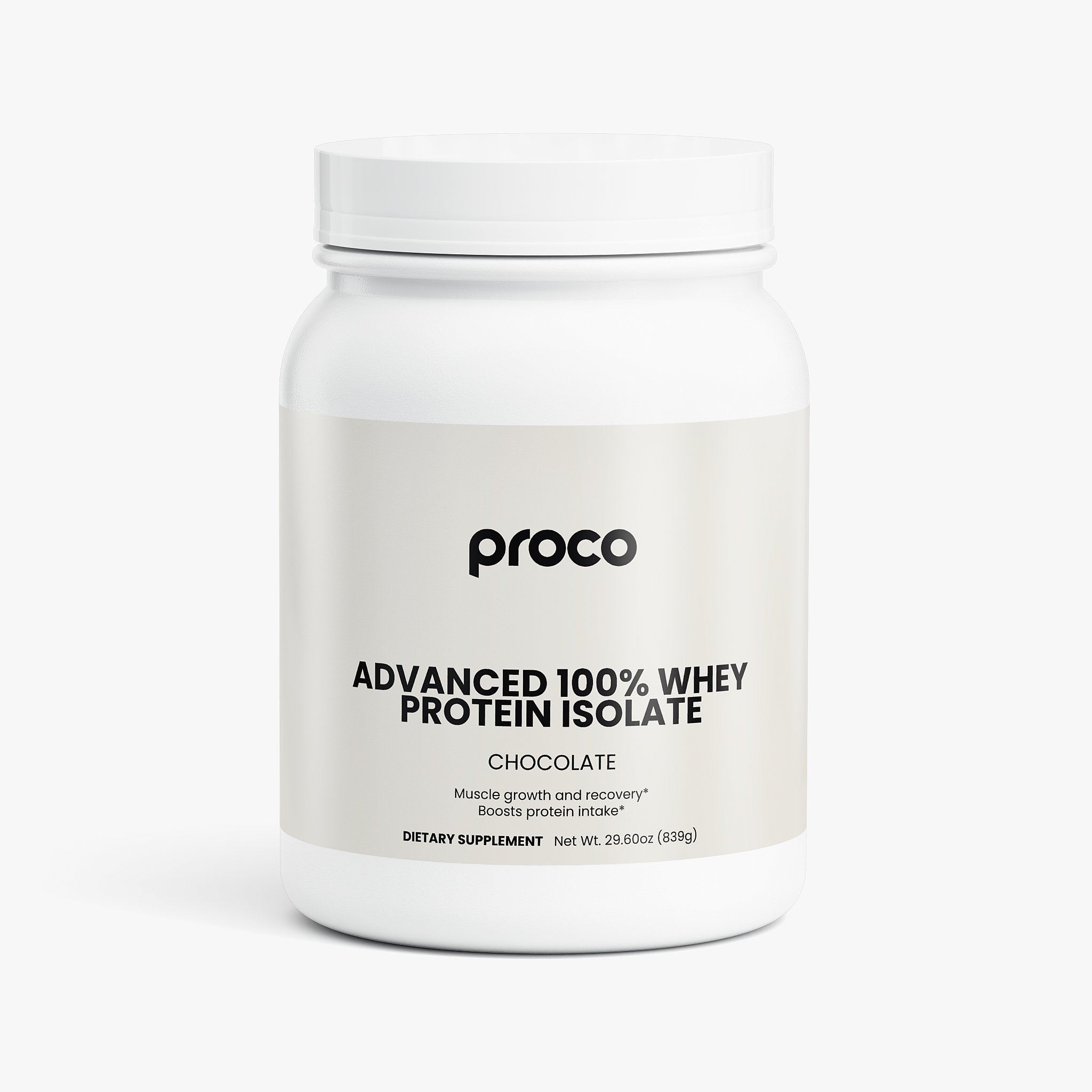 Advanced 100% Whey Protein Isolate (Chocolate)